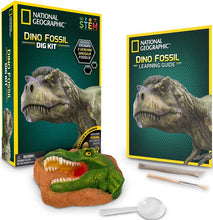 Load image into Gallery viewer, National Geographic Dino Fossil Dig Kit