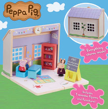 Load image into Gallery viewer, Peppa Pig Wooden School House
